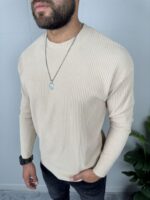 Muški Duks Krem D2313-03 - Slika 2