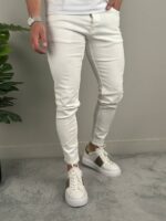 Muške Bele Farmerke F1064-02