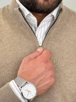 Elegantni muški džemper half zip - Slika 13