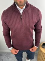 Muški džemper sa zipom - Slika 26