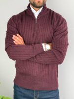 Muški džemper sa zipom - Slika 14