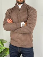Muški džemper sa zipom - Slika 31