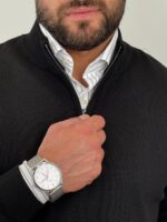 Elegantni muški džemper half zip - Slika 16