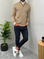 Muški džemper sa zipom - Slika 28