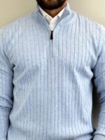 Muški džemper sa zipom - Slika 11