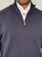 Muški džemper sa zipom - Slika 16