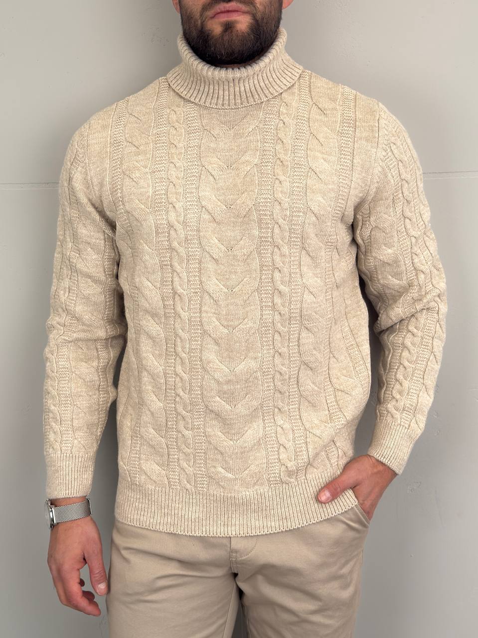 muska-pletena-rolka-u-bez-boji-old-money-stil-d5019-slika-1 Muška pletena rolka - Slika 1