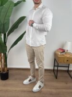Lanena Muška Košulja K3529 - Slika 9