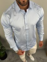 Elegantna Pamučna Košulja K3042 - Slika 38