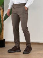 Elegantne prugaste pantalone - Slika 2