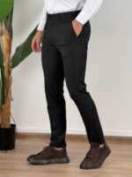 Elegantne prugaste pantalone - Slika 4