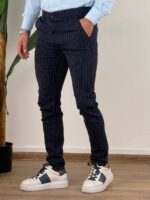 Elegantne pantalone na pruge - Slika 3