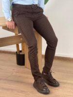Elegantne pantalone na pruge - Slika 8